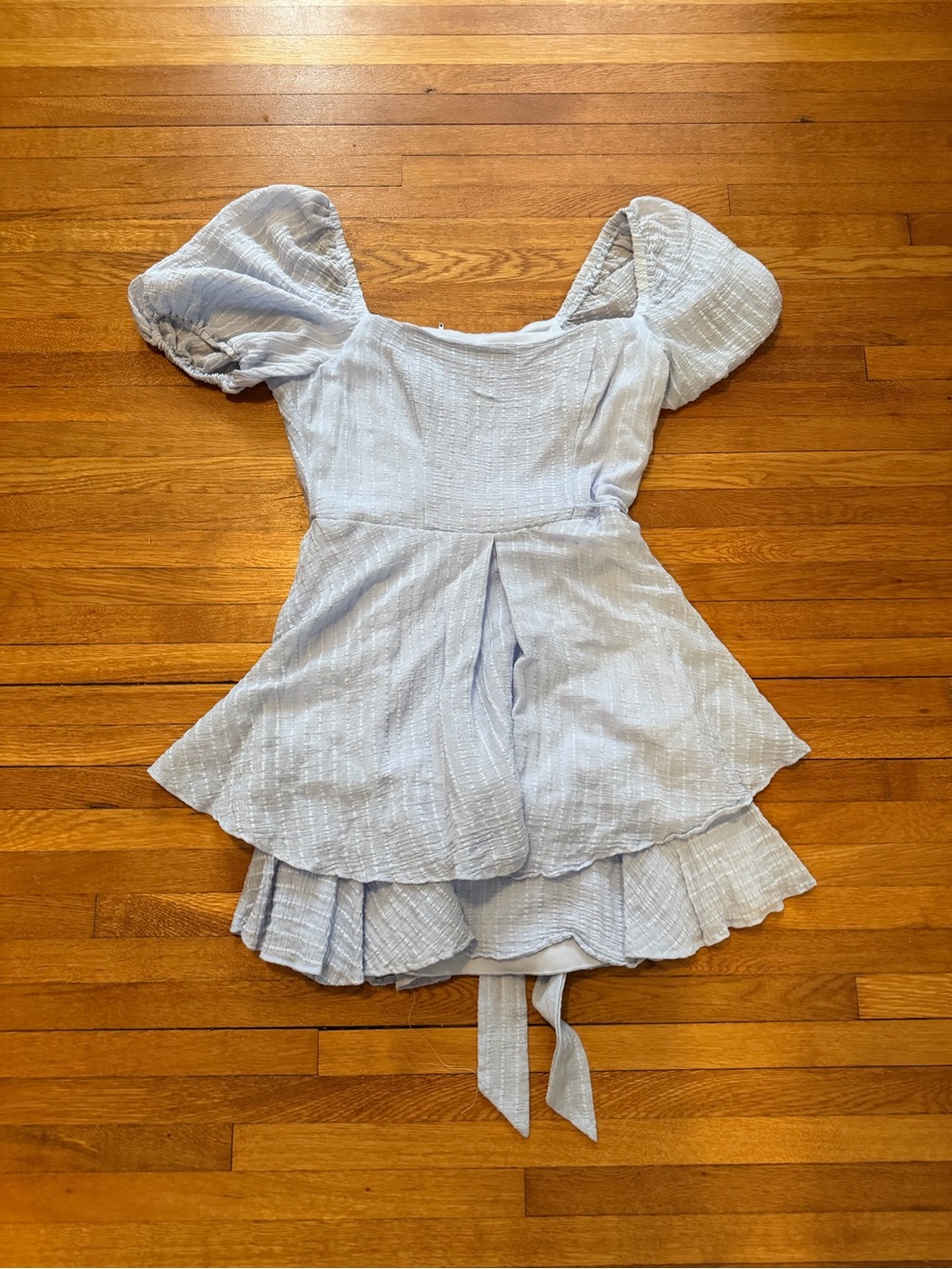 B. Darlin baby blue mini dress